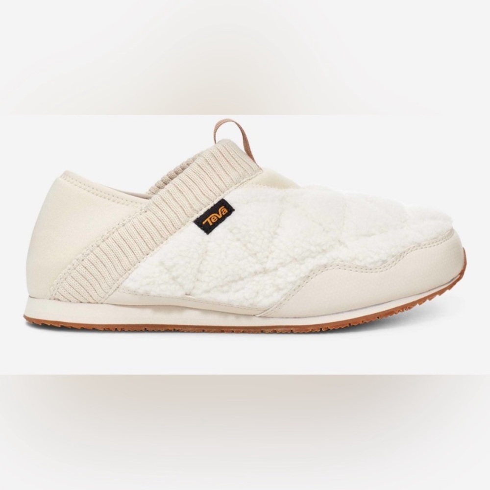 Teva ReEmber Cream Fleece Sherpa Women's Sneakers Slippers 9.5